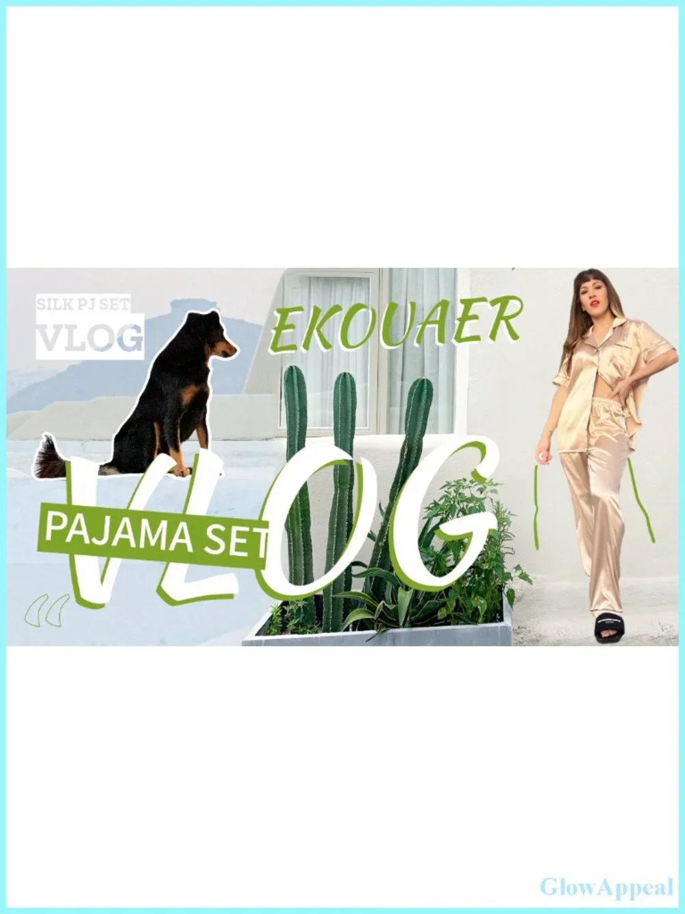 Satin Pajama Set for Women with Button Down Top - 2 Piece Sleepwear Lounge Set,